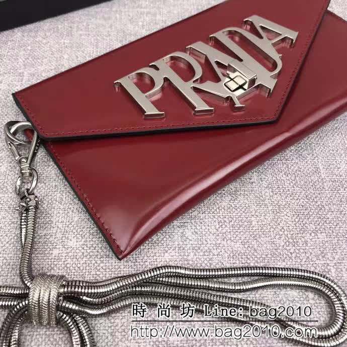 PRADA普拉達 官網同步 2018專櫃最新款 高檔時尚 女士手包 1MF175 DD1093